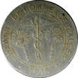 10 Centimes ALGERIA Iron 1916  30 mm J. Bory, Paris Ch. XF SCARCE KM# TnA6 (181 )