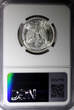 50 Centavos Mexico ESTADOS UNIDOS Silver 1944 M  NGC MS66 GEM BU KM# 447 (048)
