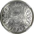 5 Piastres Egypt Farouk Silver AH1358//1939  NGC UNC DETAILS KM# 366 (046)