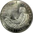 1 Tala SAMOA 1969  Death of Robert Louis Stevenson 38.8mm ch.UNC Toned KM# 8 (71)