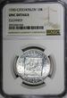 Czech Republic 10 Korun Czechoslovakia Silver 1930  30 mm NGC UNC DETAILS KM# 15 (026)