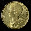 10 Centimes FRANCE Aluminum-Bronze 1963  UNC KM# 929 (27 673)