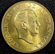 1 Krone DENMARK Frederik IX Aluminum-Bronze 1957 C S  GEM BU COIN KM# 837.2 (791) Uncertified
