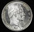 10 Øre DENMARK Christian IX Silver 1897 VBP  UNC KM# 795.2 (24 718)