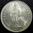 2 Francs SWITZERLAND Copper-Nickel 1969  UNC KM# 21a.1 (23 366)