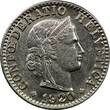 20 Rappen Switzerland 1920 B  UNC Condition CONFOEDERATIO HELVETICA KM# 29 (019)