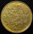 5 Markkaa Finland Brass 1950 H  23mm UNC KM# 31a (24 084)