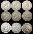 400 Reis BRAZIL Copper-Nickel LOT OF 9 COINS 1918-1931  KM# 520 ( 24 865) Uncertified
