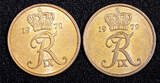 Bronze Denmark Frederik IX  1972 5 Ore UNC .KM# 848.1 RANDOM PICK (1 Coin)