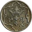 Poland 5 Pfennig Danzig Free City Copper-Nickel 1923  XF KM# 142 (13 995) Uncertified