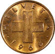 1 Rappen Switzerland Bronze 1966  UNC KM# 46 RANDOM PICK (1 Coin) (166)