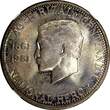 1/2 Peso PHILIPPINES Silver 1961  NGC MS64 Dr. Jose Rizal Nice Toned KM# 191 (07)