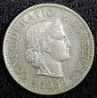 5 Rappen SWITZERLAND Nickel 1932  1st Year Type UNC Toned KM# 26b (23 368)