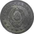 5 Dinara Yugoslavia Zinc 1945  WWII Issue 26.5mm 1 Year Type UNC KM# 28 (24 482)