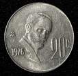 20 Centavos Mexico Copper-Nickel 1976 Mo   KM# 442 (27 851) Uncertified