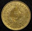 5 Markkaa Finland Brass 1950 H  23mm UNC KM# 31a (24 084)