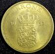 1 Krone DENMARK Frederik IX Aluminum-Bronze 1952 N S  UNC KM# 837.1 (23 841)