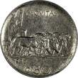 50 Centesimi Italy Vittorio Emanuele III 1925 R  Reeded Edge SCARCE KM#61.2 (347) Uncertified