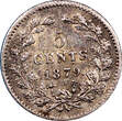 5 Cents Netherlands William III Silver 1879 Broadaxe  XF Mintage-200,000 KM#91(8) Uncertified