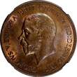 United Kingdom 1 Penny GREAT BRITAIN George V Bronze 1936  NGC MS63 BN NICE TONING KM# 838 (026)