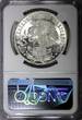 25 Pesos MEXICO Silver 1968 Mo  NGC MS67 Olympic Games Even Rings KM# 479.1 (8)
