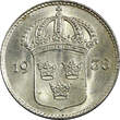 10 Öre Sweden Gustaf V (1907-1950) Silver 1938 G  GEM BU KM# 780 (22 073) Uncertified