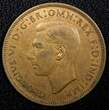 United Kingdom 1 Penny Great Britain George VI Bronze 1944  KM# 845 (24 225) Uncertified