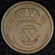 1 Øre DENMARK Christian X Bronze 1921  ch.XF KM# 812.2 (27 235) Uncertified