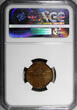 Bronze Norway Haakon VII  1950 2 Ore NGC MS63 BN 1 GRADED HIGHEST KM# 371 (115)
