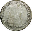 4 Soles BOLIVIA Simon Bolivar SILVER 1830 PTS JL  KM# 96a.2 (5066) Uncertified
