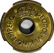 1 Penny Fiji George VI Brass 1942 S  NGC MS64 San Francisco Mint KM# 7a (027)