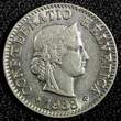 5 Rappen SWITZERLAND Nickel 1938  UNC Toned KM# 26b (23 892)
