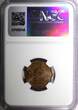 5 Milliemes Egypt Farouk Bronze AH1357 1938  NGC MS63 BN KM# 360 (005)