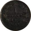 1 Centesimo Italy Vittorio Emanuele III Bronze 1908 R  LAST DATE KM# 35 (19 802) Uncertified