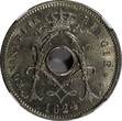 14 5 Centimes BELGIUM Albert I 1924/ OVERDATE NGC MS63 TOP GRADED KM# 67 (1)