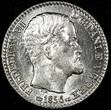4 Skilling Rigsmont DENMARK Frederik VII Silver 1856 VS  UNC Luster KM# 758.2(0)