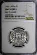 United Kingdom 2 Lati Latvia Silver 1926  NGC UNC DETAILS 2 YEARS TYPE KM# 8 (041)