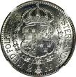 2 Kronor SWEDEN Gustaf V Silver 1914 W  NGC UNC DETAIL SCARCE DATE KM# 787 (003)