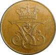 5 Øre Denmark Frederik VIII Bronze 1908 VBP; GJ  UNC KM# 806 (23 844)