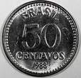 50 Centavos BRAZIL 1986-1988  UNC/BU KM# 604 RANDOM PICK (1 Coin) (25 005)