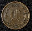 1 Centavo Mexico ESTADOS UNIDOS MEXICANOS Bronze 1906  narrow date KM# 415 (877) Uncertified