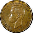 United Kingdom 3 Pence Great Britain George VI Nickel-Brass 1945  WWII Issue UNC KM# 849 (423)