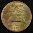 20 Centavos MEXICO Bronze 1967 Mo  Nice Toned UNC KM# 440 (27 368)