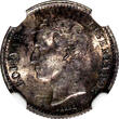 25 Centimos VENEZUELA Silver 1948  NGC UNC DETAILS Nice Toned Y# 20 (125)