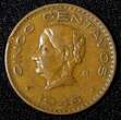 5 Centavos Mexico ESTADOS UNIDOS MEXICANOS Bronze 1946  KM# 424 (936) Uncertified