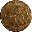 1 Cent Netherlands Wilhelmina I Bronze 1900  KM# 107 (6457) Uncertified