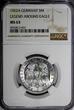 3 Mark Germany,Weimar Republic 1922 A  NGC MS63 LEGEND AROUND EAGLE KM# 29 (031)