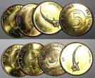 5 Tolarjev SLOVENIA 2000  Alpine Ibex UNC-BU KM#6 RANDOM PICK (1 Coin)