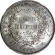 Rupee India-British Victoria Silver 1840 B&C  NGC UNC DETAILS KM458.2 (005)