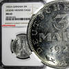 3 Mark Germany,Weimar Republic 1922 A  NGC MS63 LEGEND AROUND EAGLE KM# 29 (052)